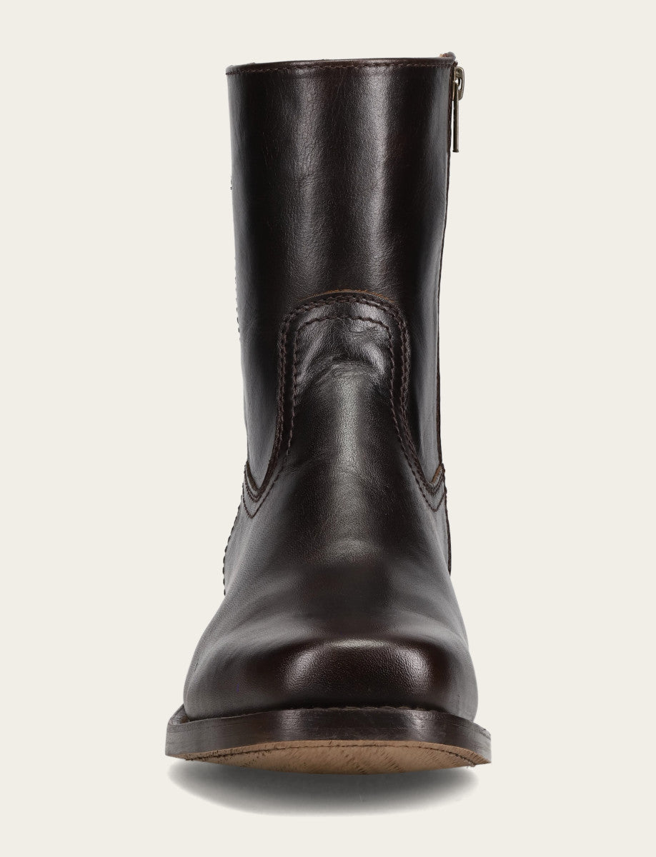 Men's Bourbon Campus Inside Zip Boot - Bourbon