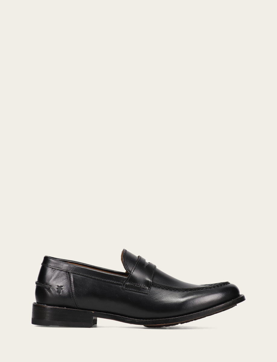 Men's Black Tyler Flex Penny Loafers - Black