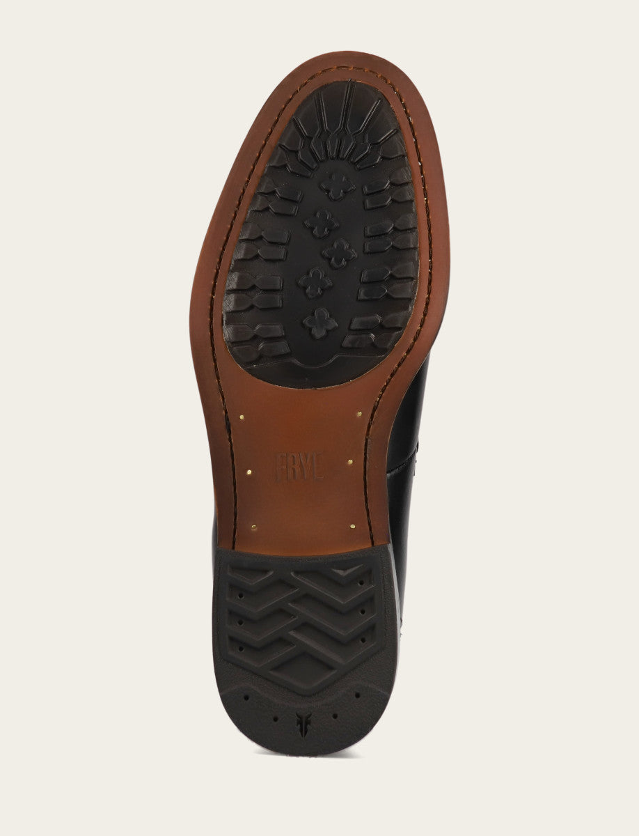 Men's Black Tyler Flex Penny Loafers - Black