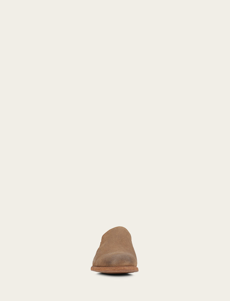 Men's Ash Waxed Suede Chris Venetian Loafers - Ash Waxed Suede