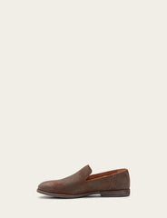Men's Ginger Suede Chris Venetian Loafers - Ginger Suede