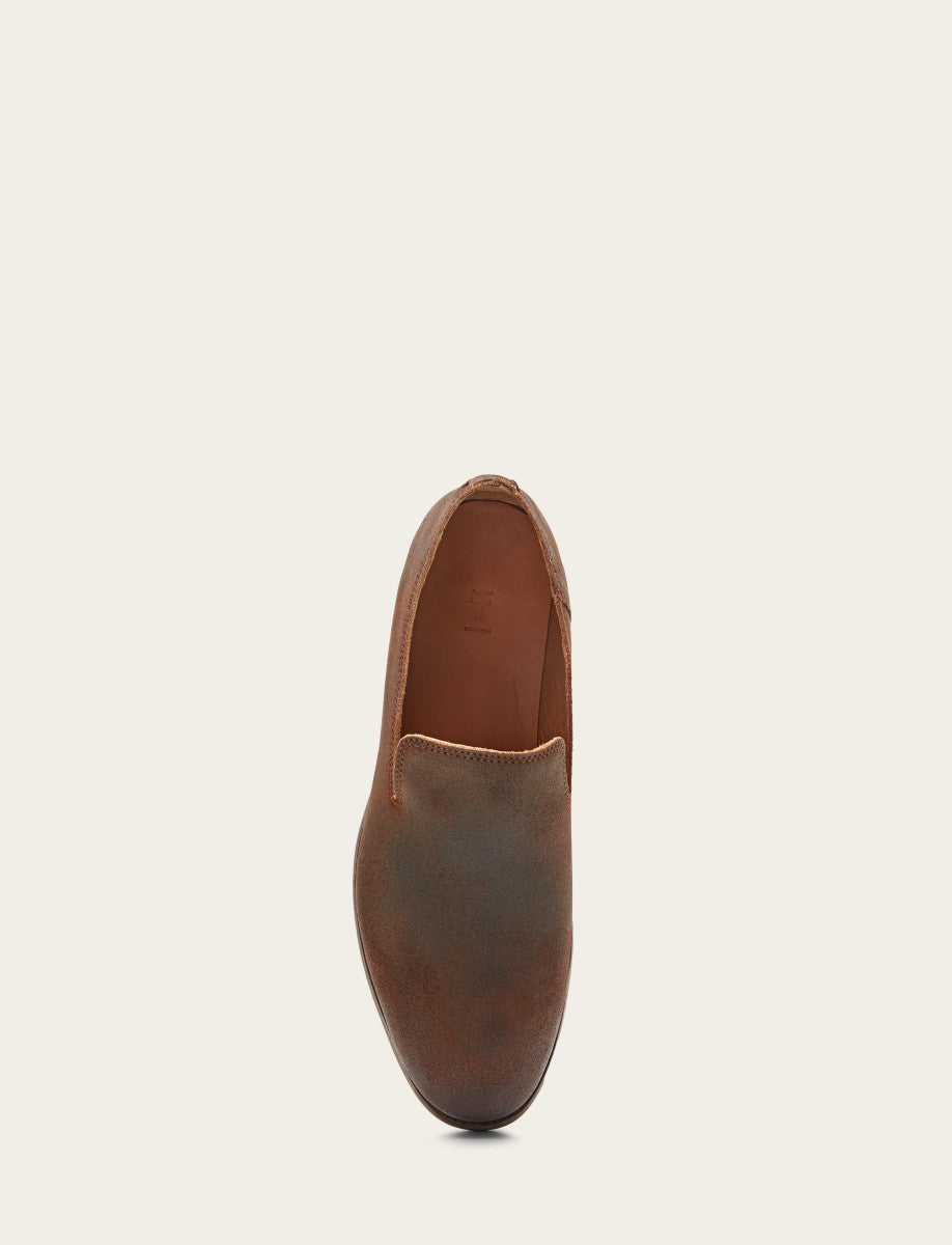Men's Ginger Suede Chris Venetian Loafers - Ginger Suede