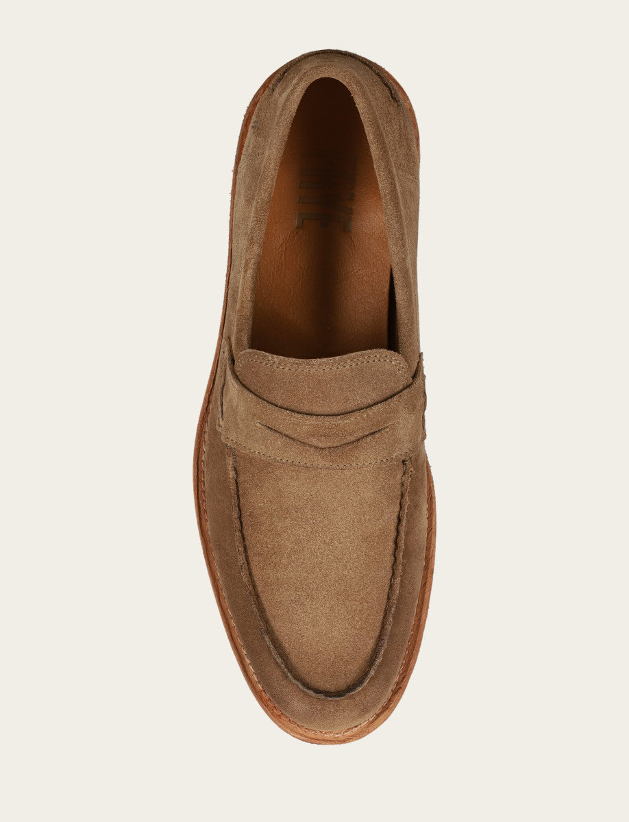 Men's Mushroom Tyler Flex Penny Loafers - Mushroom