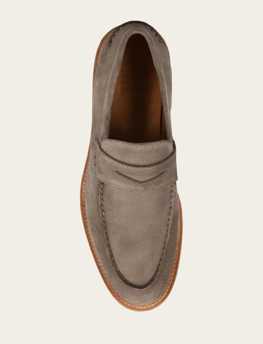 Men's Steel Tyler Flex Penny Loafers - Steel
