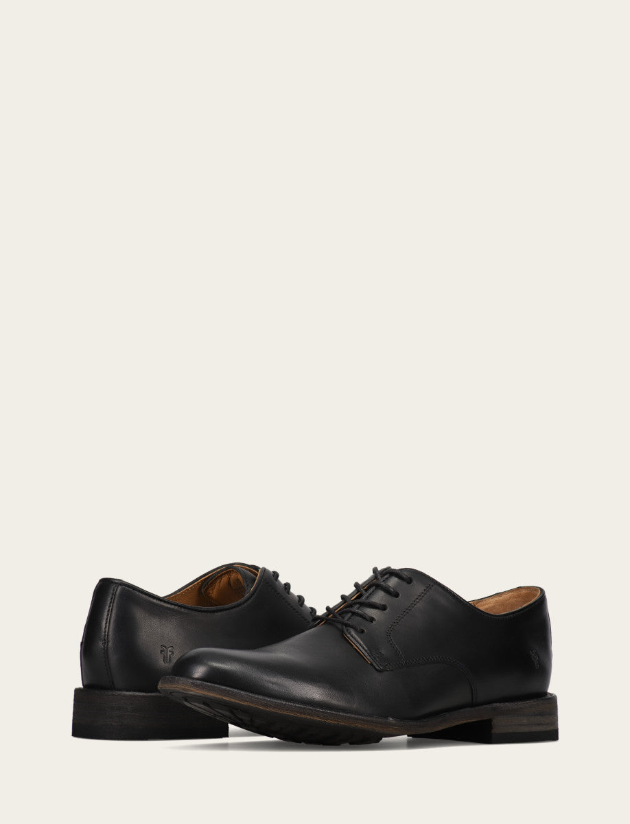 Men's Black Tyler Flex Oxford Dress Shoes - Black