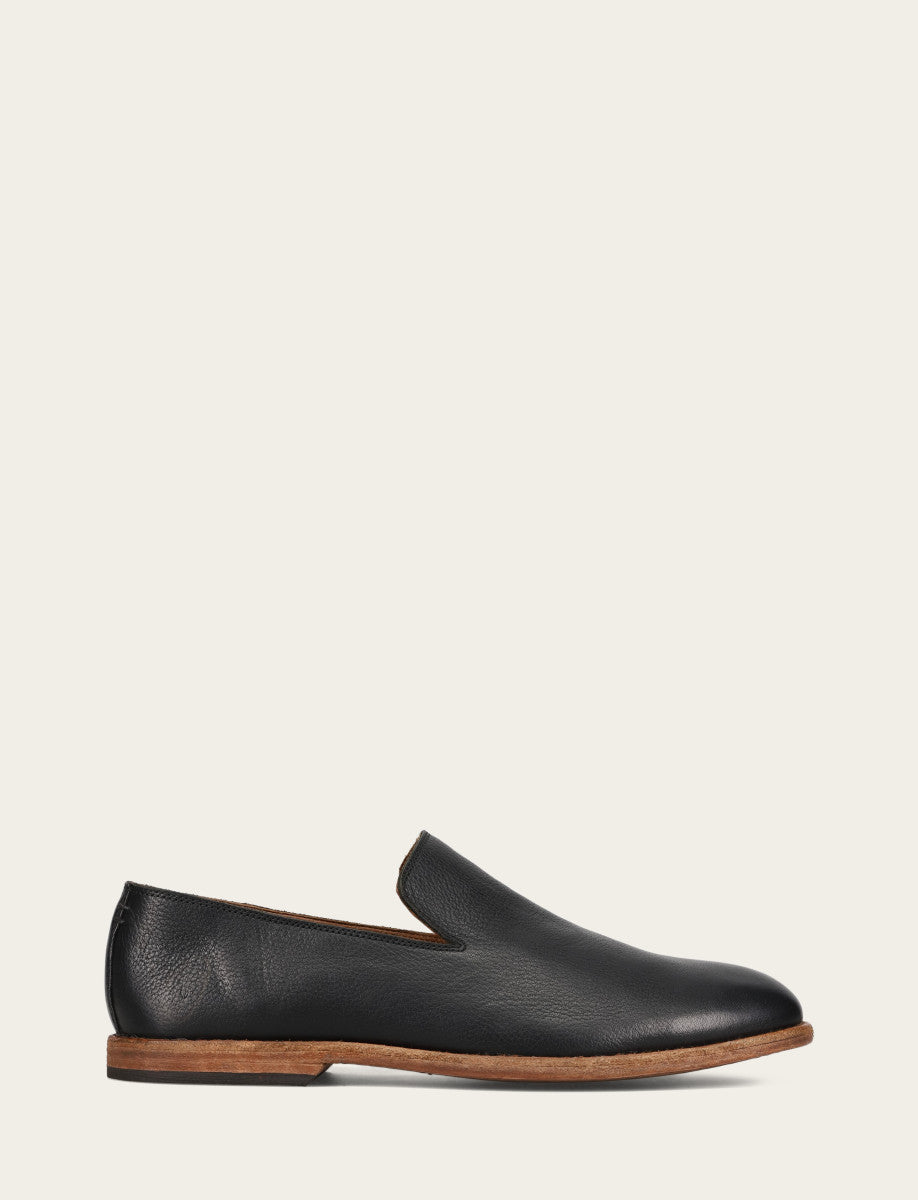 Men's Black Chris Venetian Loafers - Black