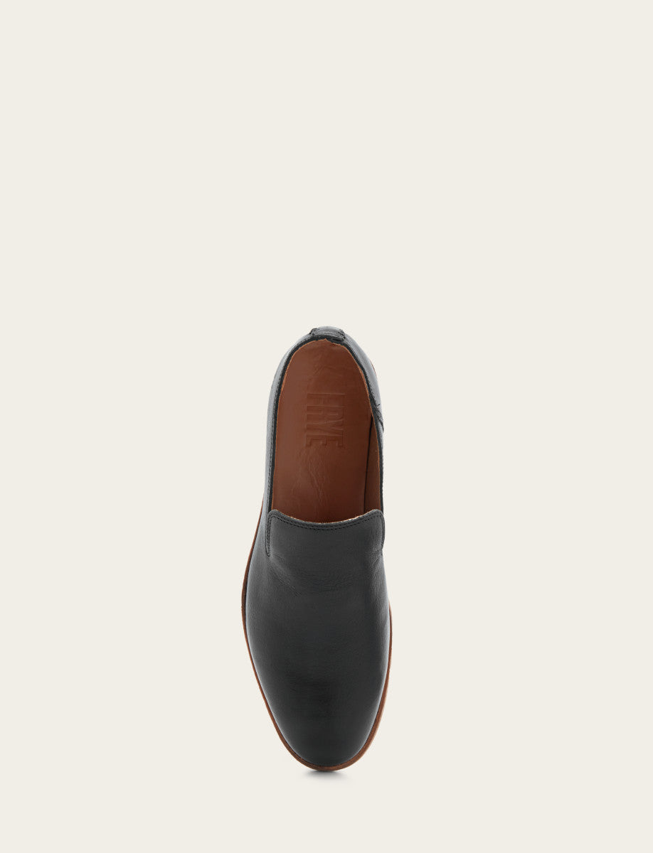 Men's Black Chris Venetian Loafers - Black