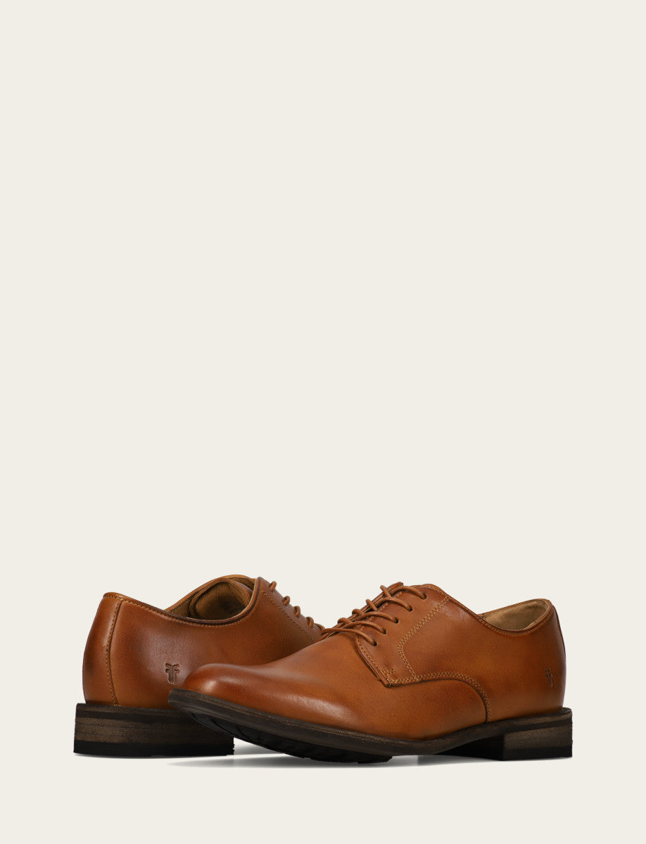 Men's Saddle Tyler Flex Oxford Dress Shoes - Saddle
