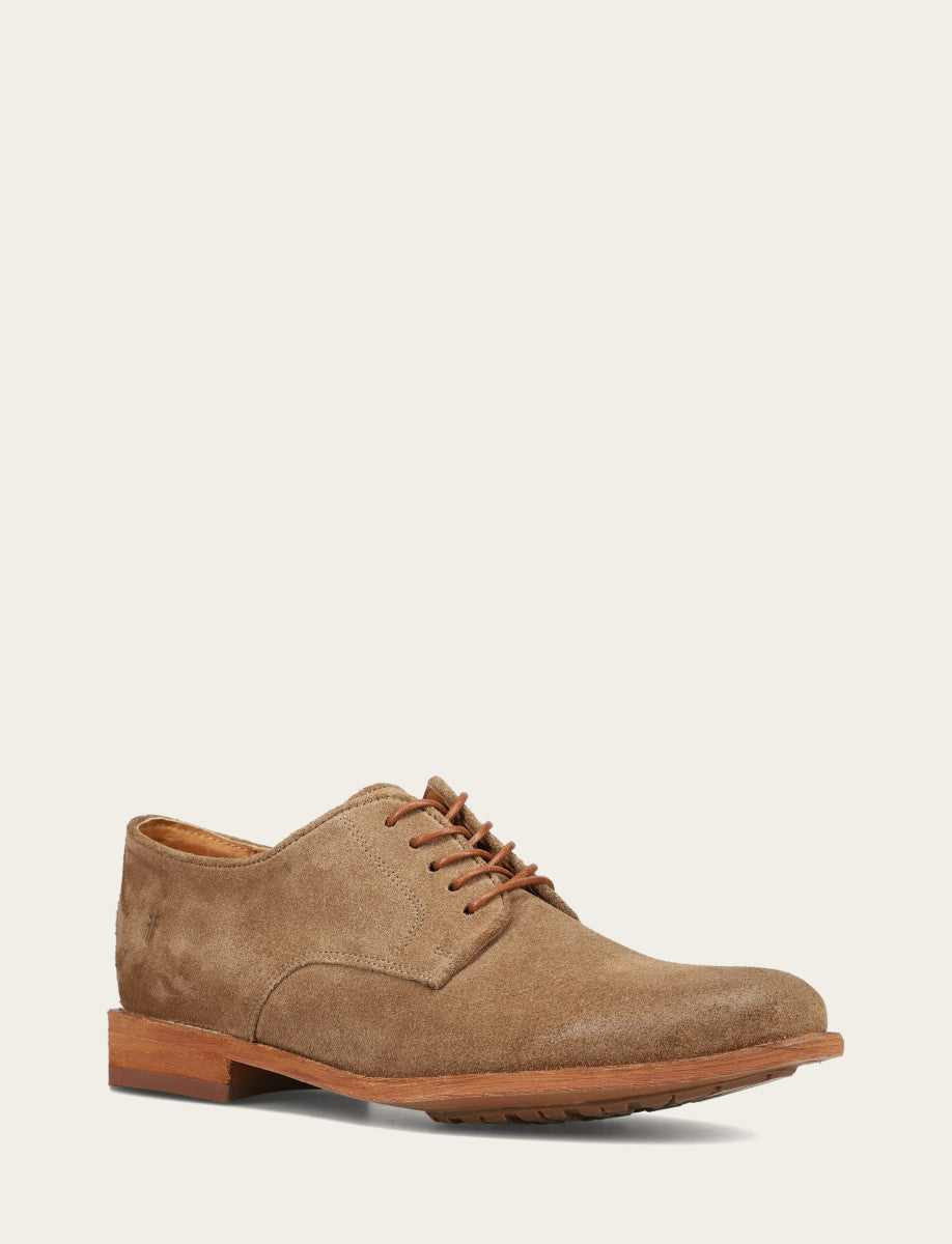 Men's Mushroom Tyler Flex Oxford Dress Shoes - Mushroom
