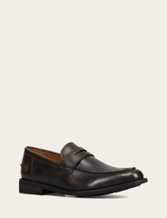 Men's Brown Brush Off Tyler Flex Penny Loafer - Brown Brush Off