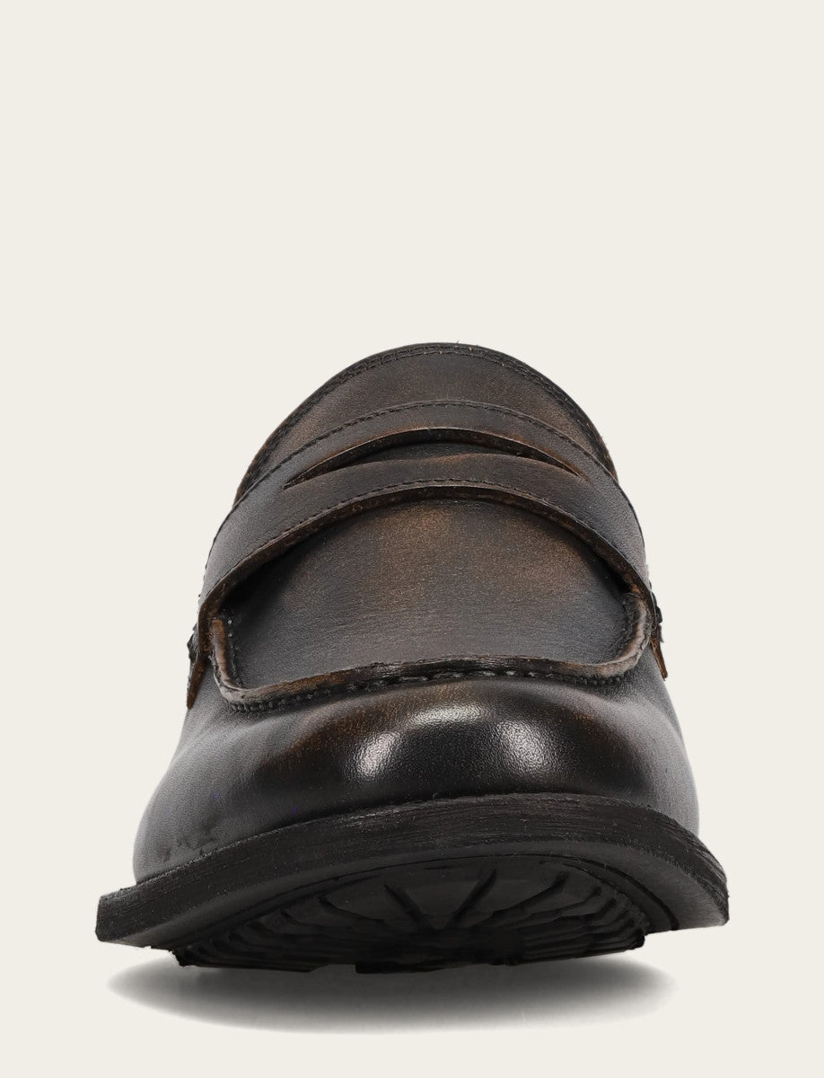 Men's Brown Brush Off Tyler Flex Penny Loafer - Brown Brush Off