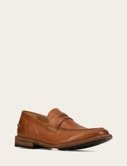Men's Caramel Tyler Flex Penny Loafers - Caramel