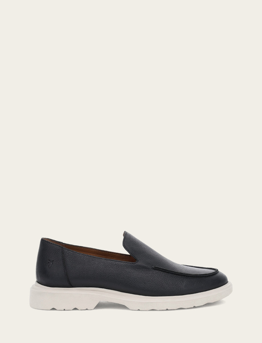 Men's Black Connor Venetian Loafers - Black