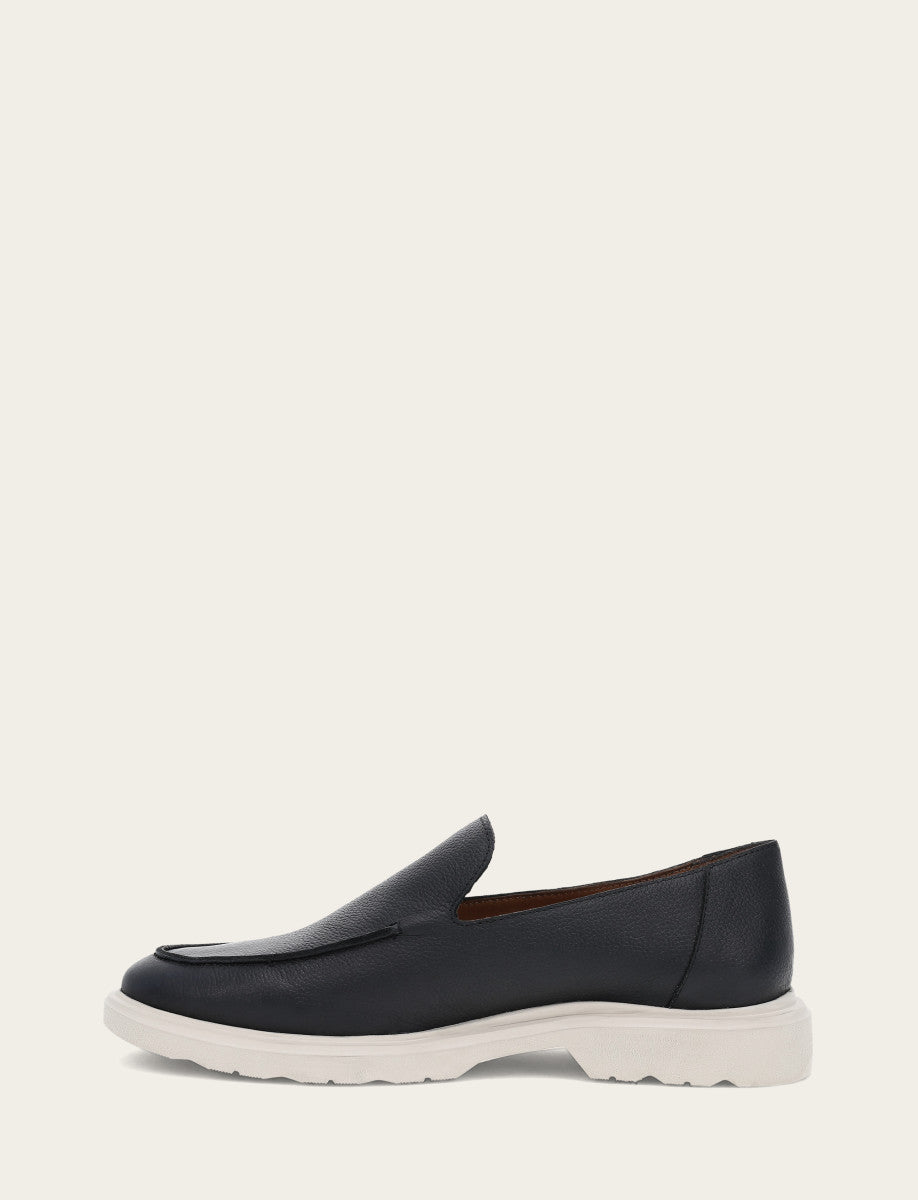 Men's Black Connor Venetian Loafers - Black