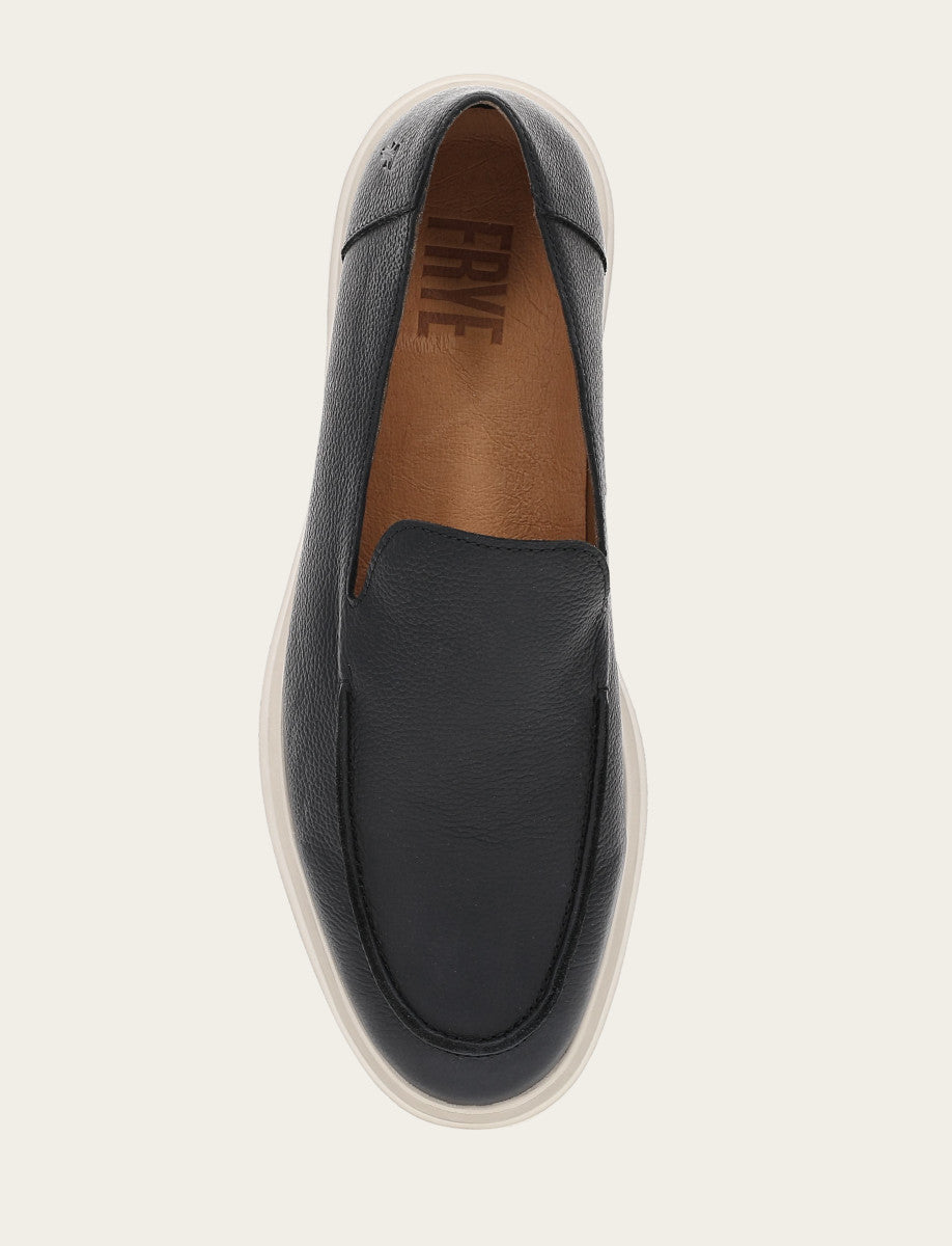 Men's Black Connor Venetian Loafers - Black