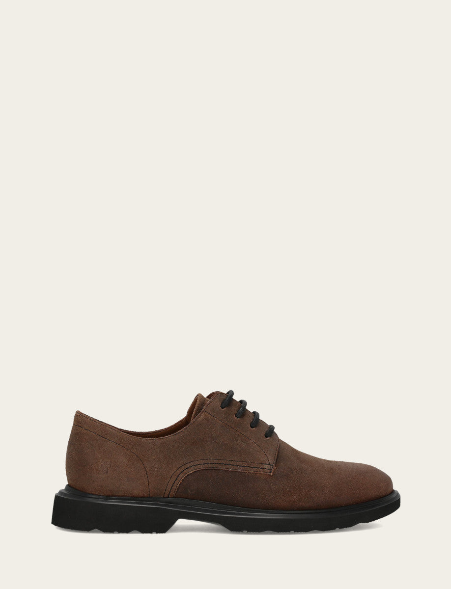 Men's Dark Walnut Connor Oxford Dress Shoes - Dark Walnut