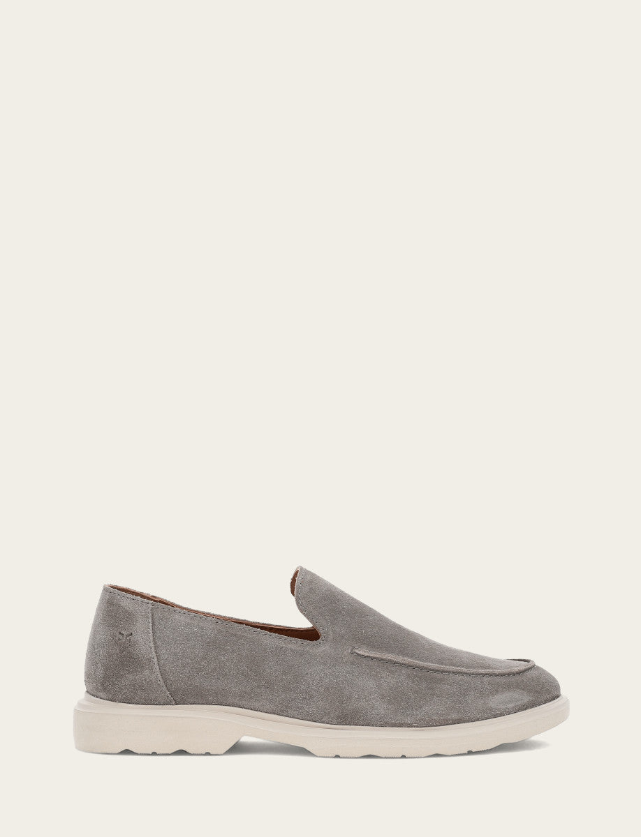 Men's Steel Connor Venetian Loafers - Steel