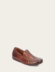 Men's Cognac Lewis Venetian Loafers - Cognac