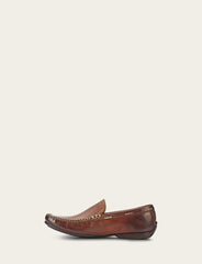 Men's Cognac Lewis Venetian Loafers - Cognac