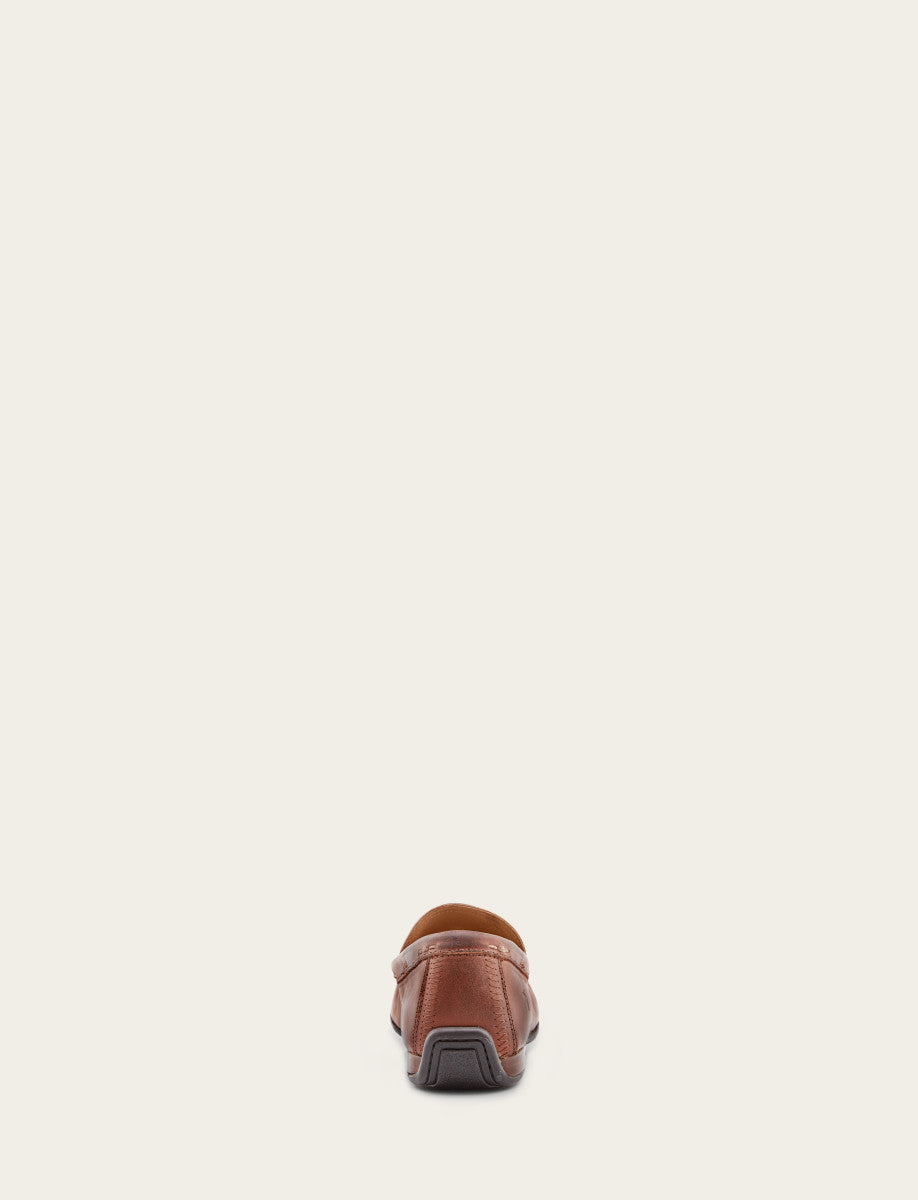 Men's Cognac Lewis Venetian Loafers - Cognac