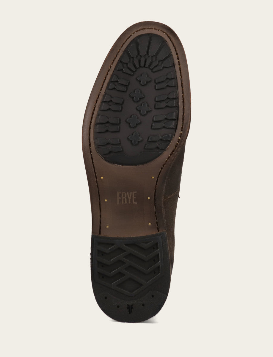 Men's Chocolate Tyler Flex Penny Loafers - Chocolate