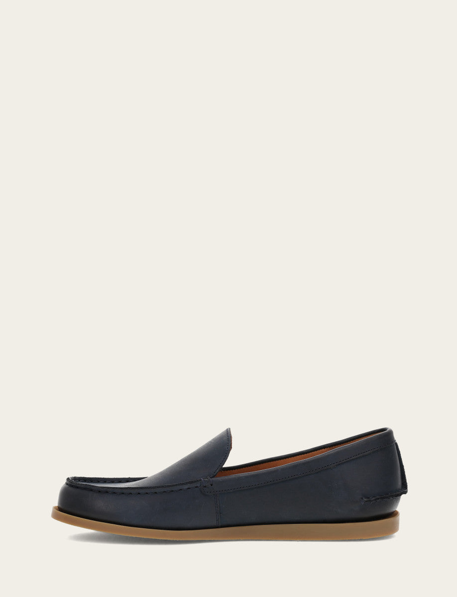 Men's Indigo Mason Slip On Loafers - Indigo