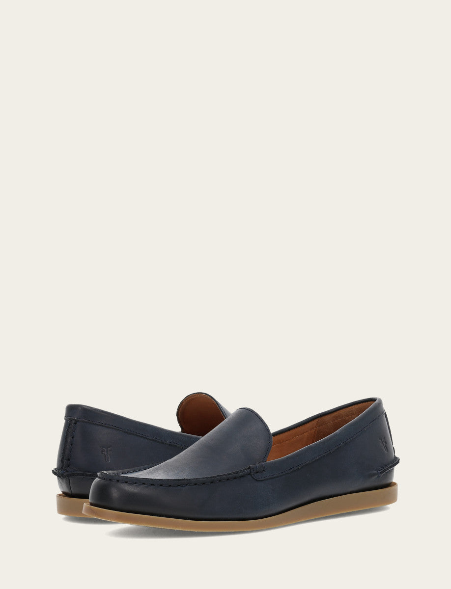 Men's Indigo Mason Slip On Loafers - Indigo