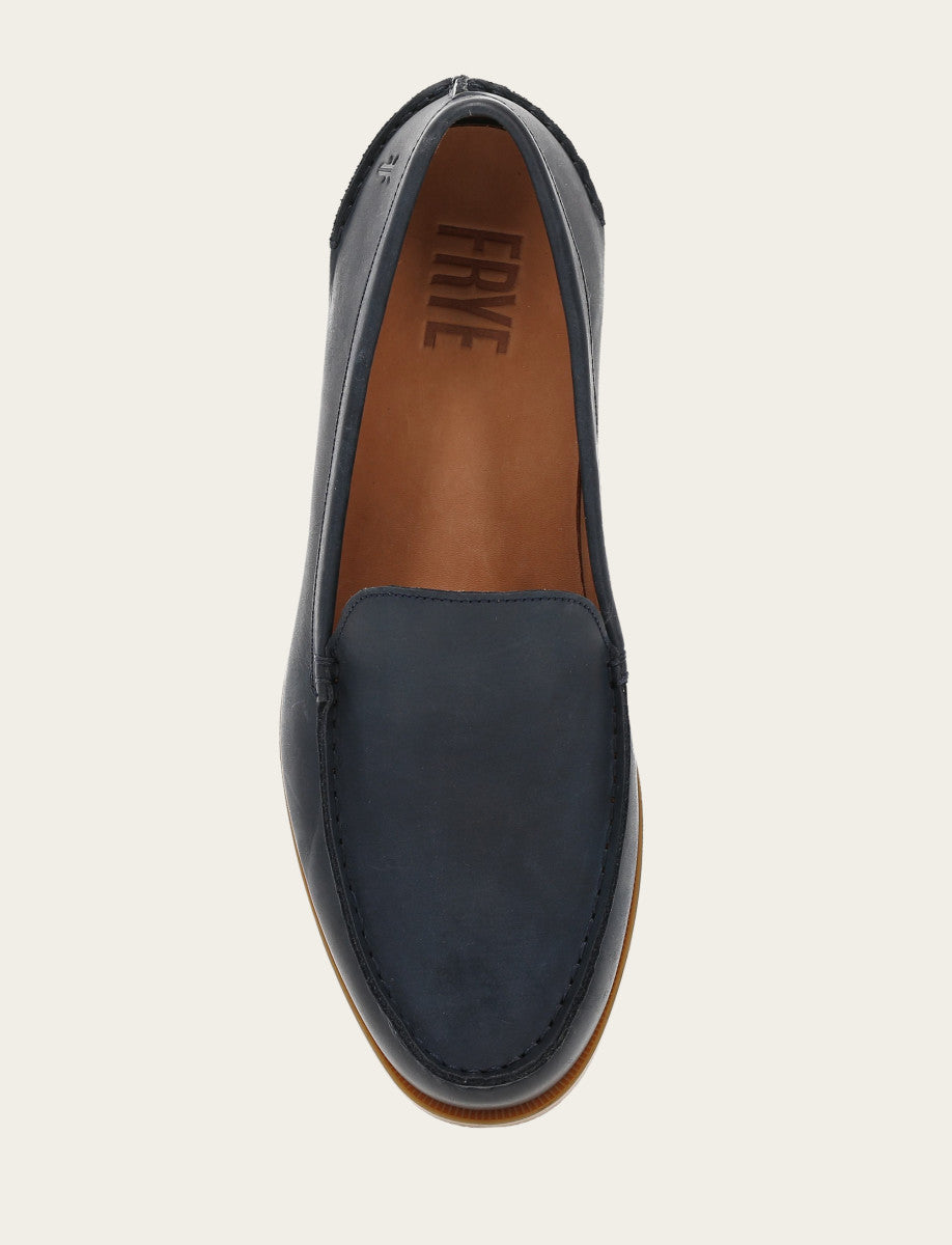 Men's Indigo Mason Slip On Loafers - Indigo