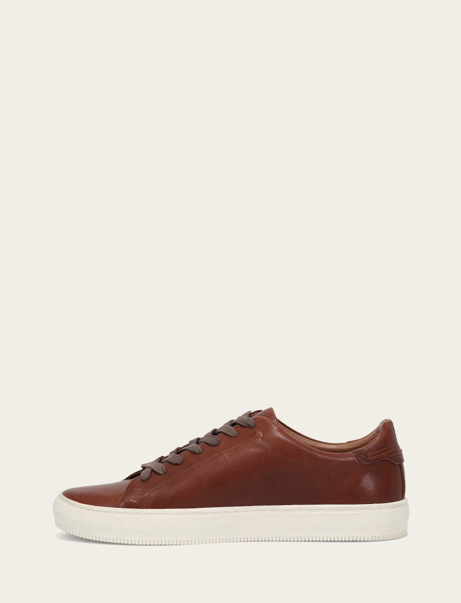 Men's Caramel Astor Low Lace Slip On Sneakers - Caramel