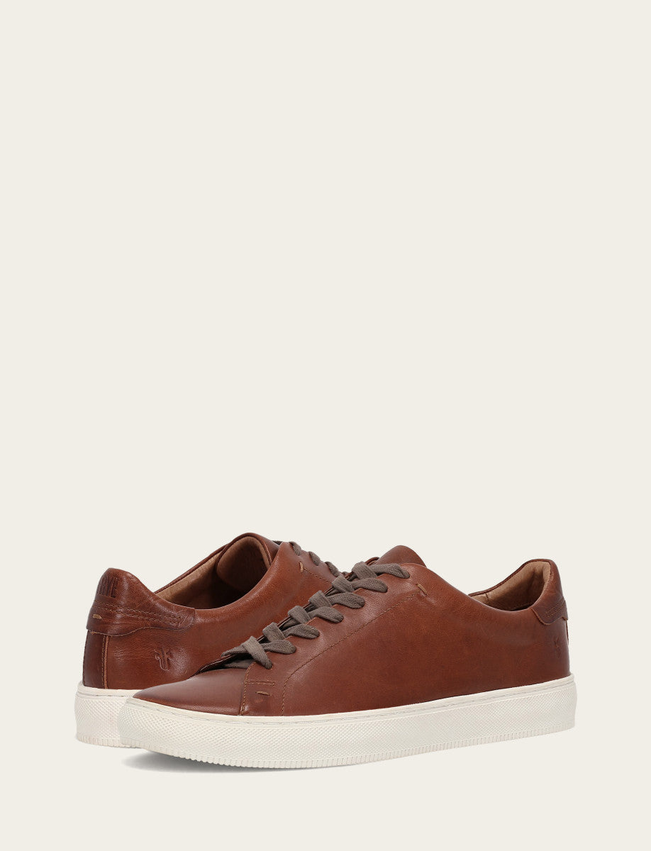Men's Caramel Astor Low Lace Slip On Sneakers - Caramel