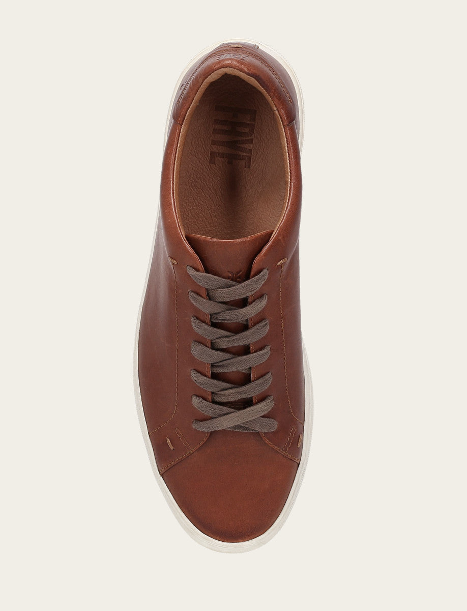 Men's Caramel Astor Low Lace Slip On Sneakers - Caramel