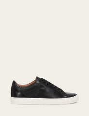 Men's Black Astor Low Lace Slip On Sneakers - Black