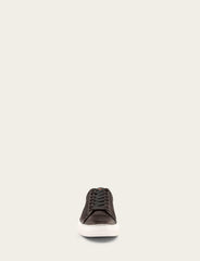 Men's Antiqued Black Astor Low Lace Slip On Sneakers - Antiqued Black