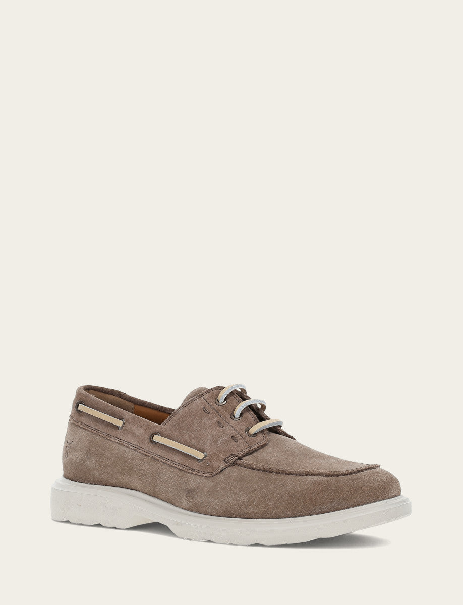 Men's Driftwood Connor Boat Shoe - Driftwood