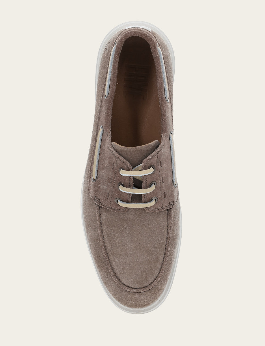 Men's Driftwood Connor Boat Shoe - Driftwood