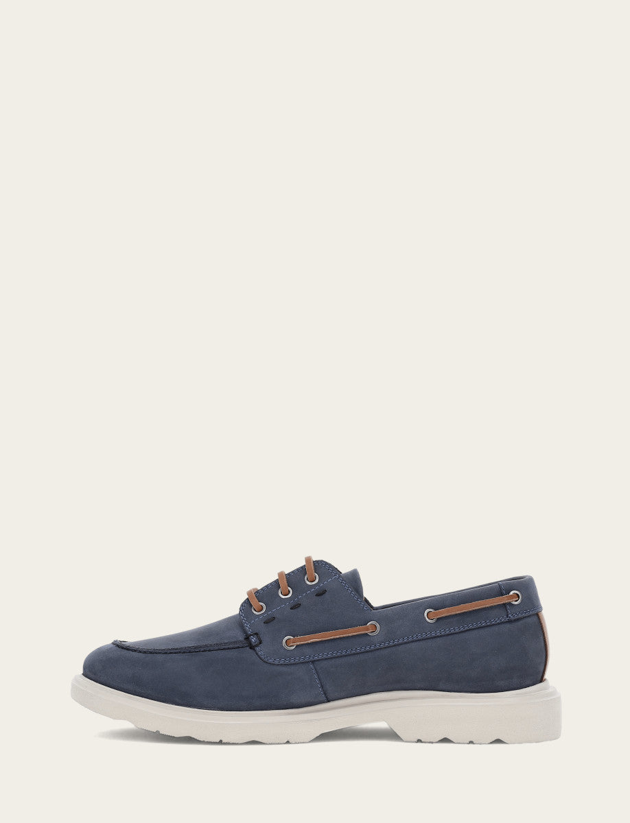 Men's Indigo Connor Boat Shoe - Indigo