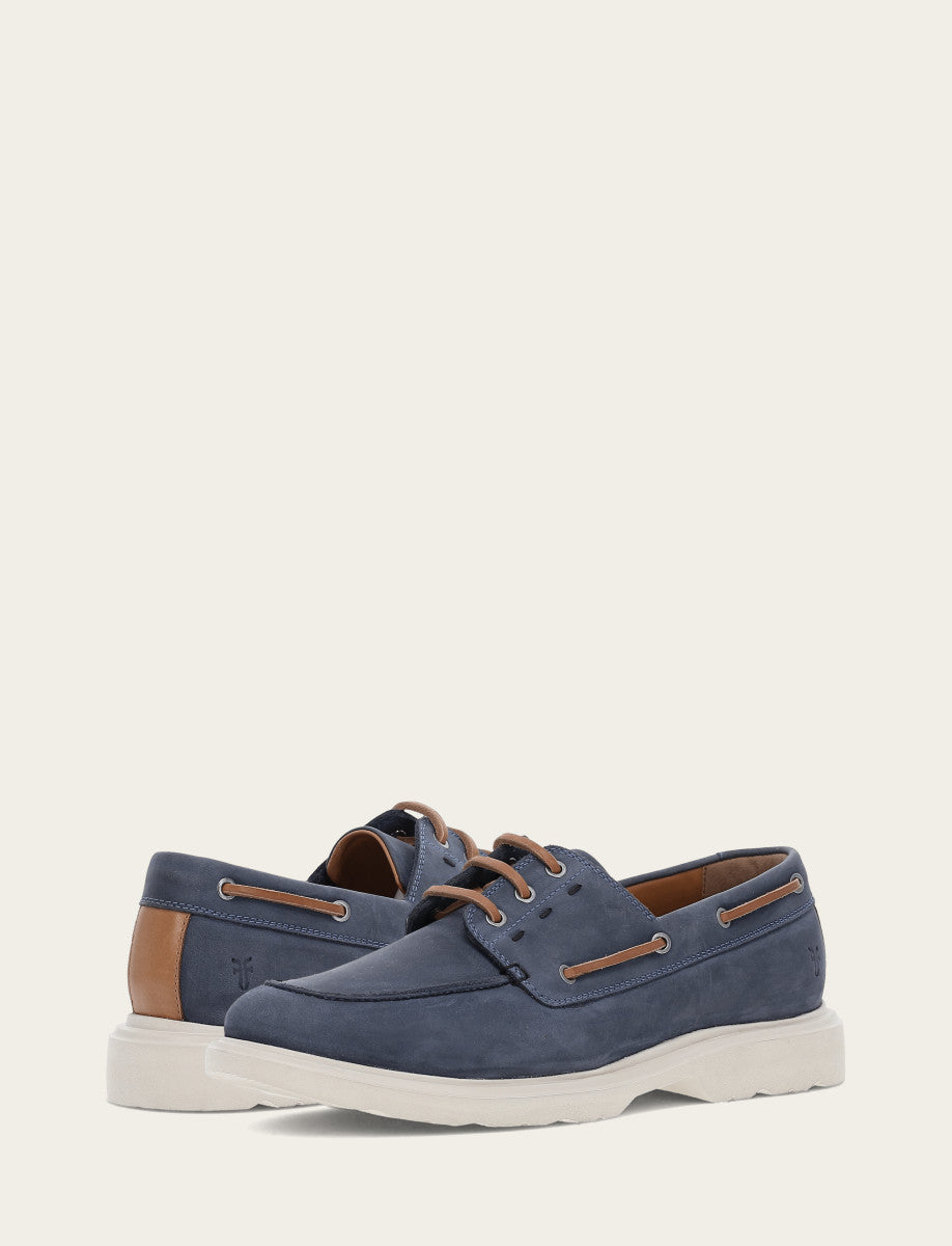 Men's Indigo Connor Boat Shoe - Indigo