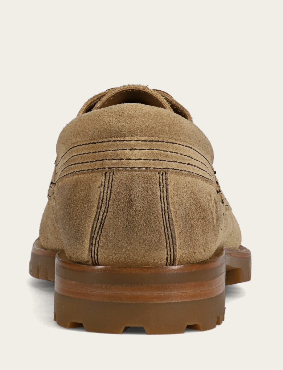 Men's Desert Hudson Campmoc Lug Loafers - Desert