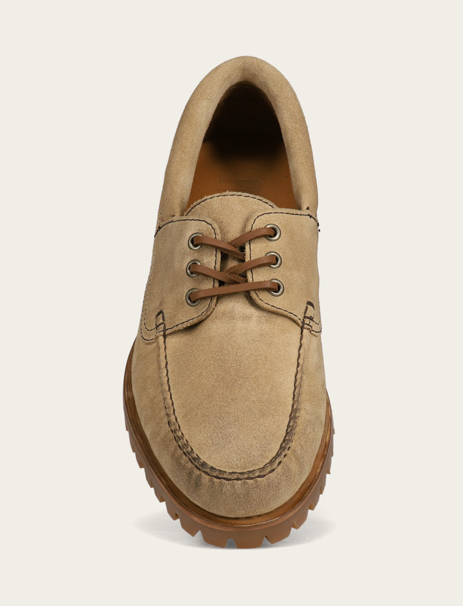 Men's Desert Hudson Campmoc Lug Loafers - Desert
