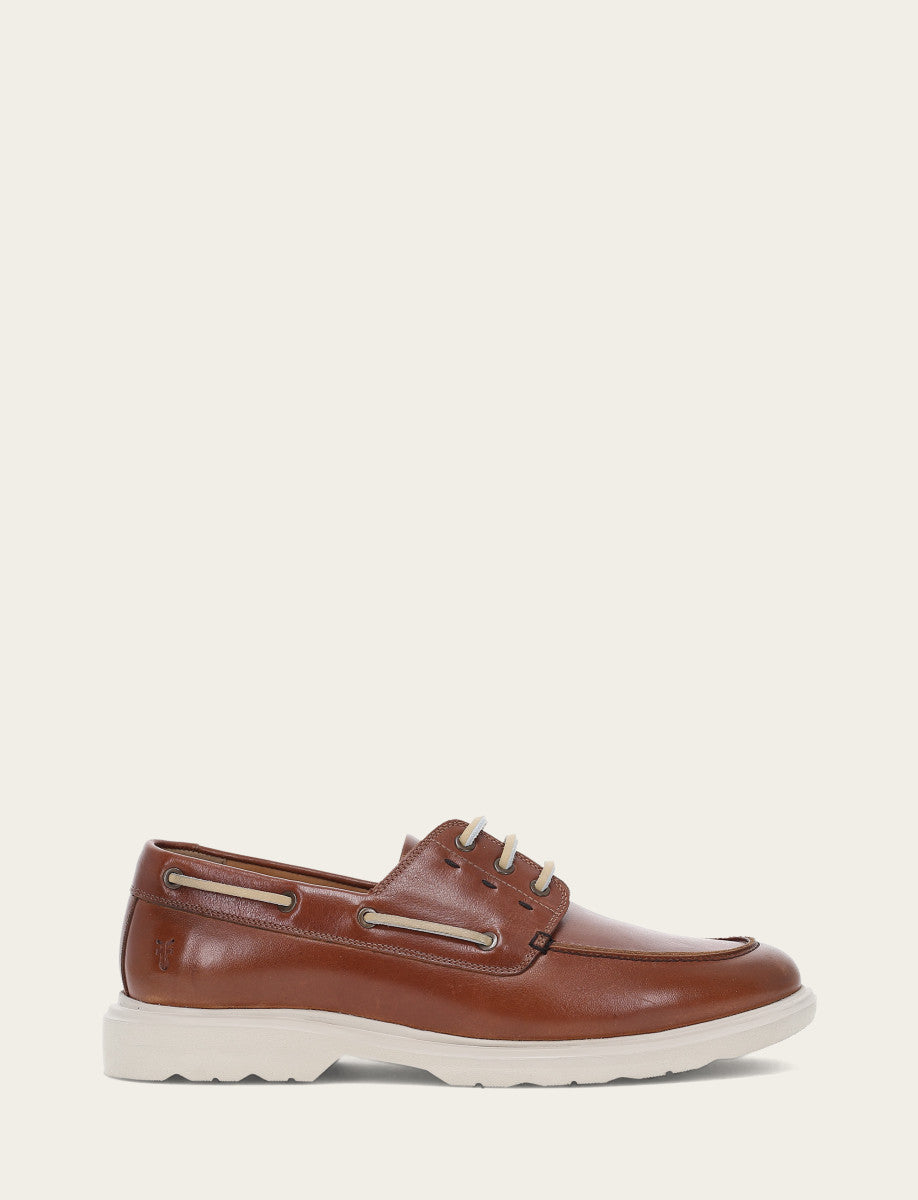 Men's Caramel Connor Boat Shoe - Caramel