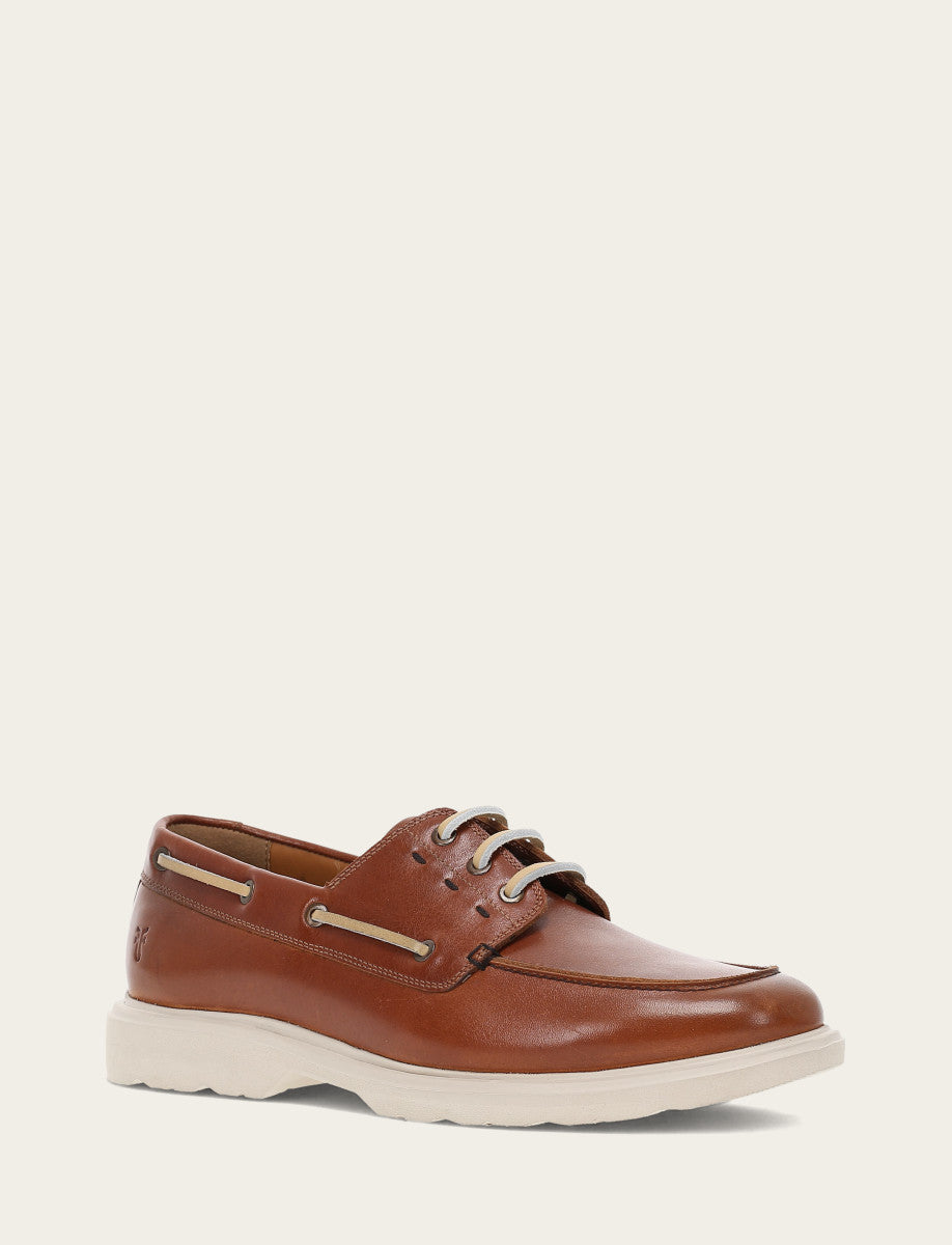Men's Caramel Connor Boat Shoe - Caramel