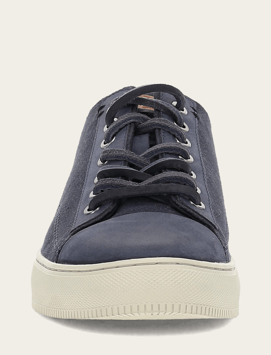 Men's Indigo Astor Cap Toe Low Lace Sneakers - Indigo