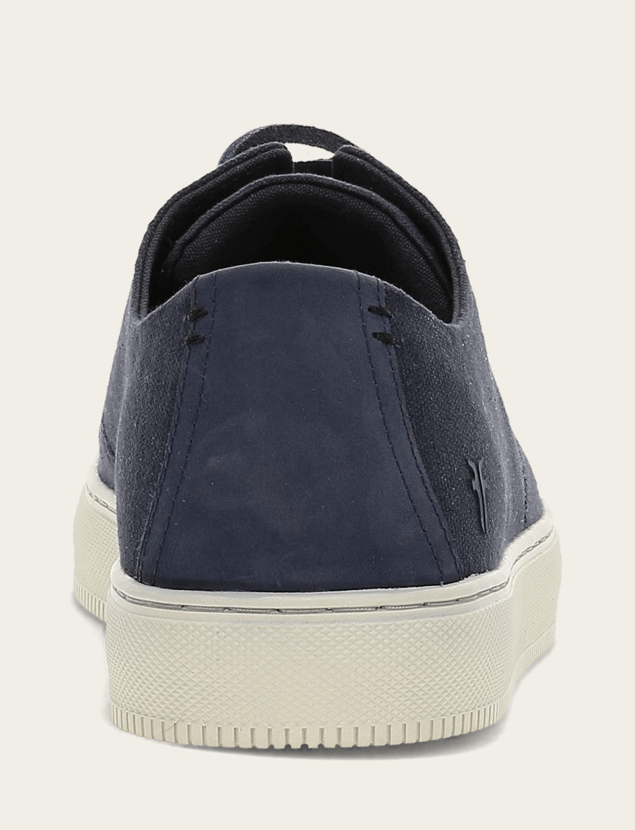 Men's Indigo Astor Cap Toe Low Lace Sneakers - Indigo