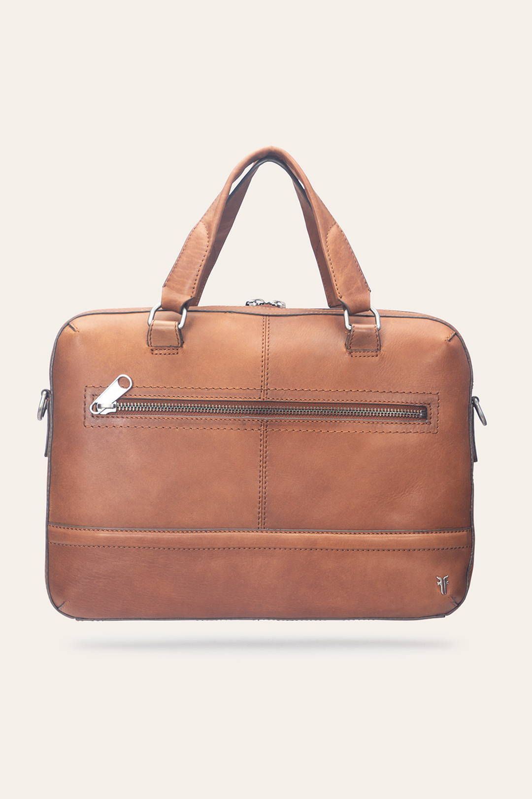 Nash Cognac Briefcase - Cognac