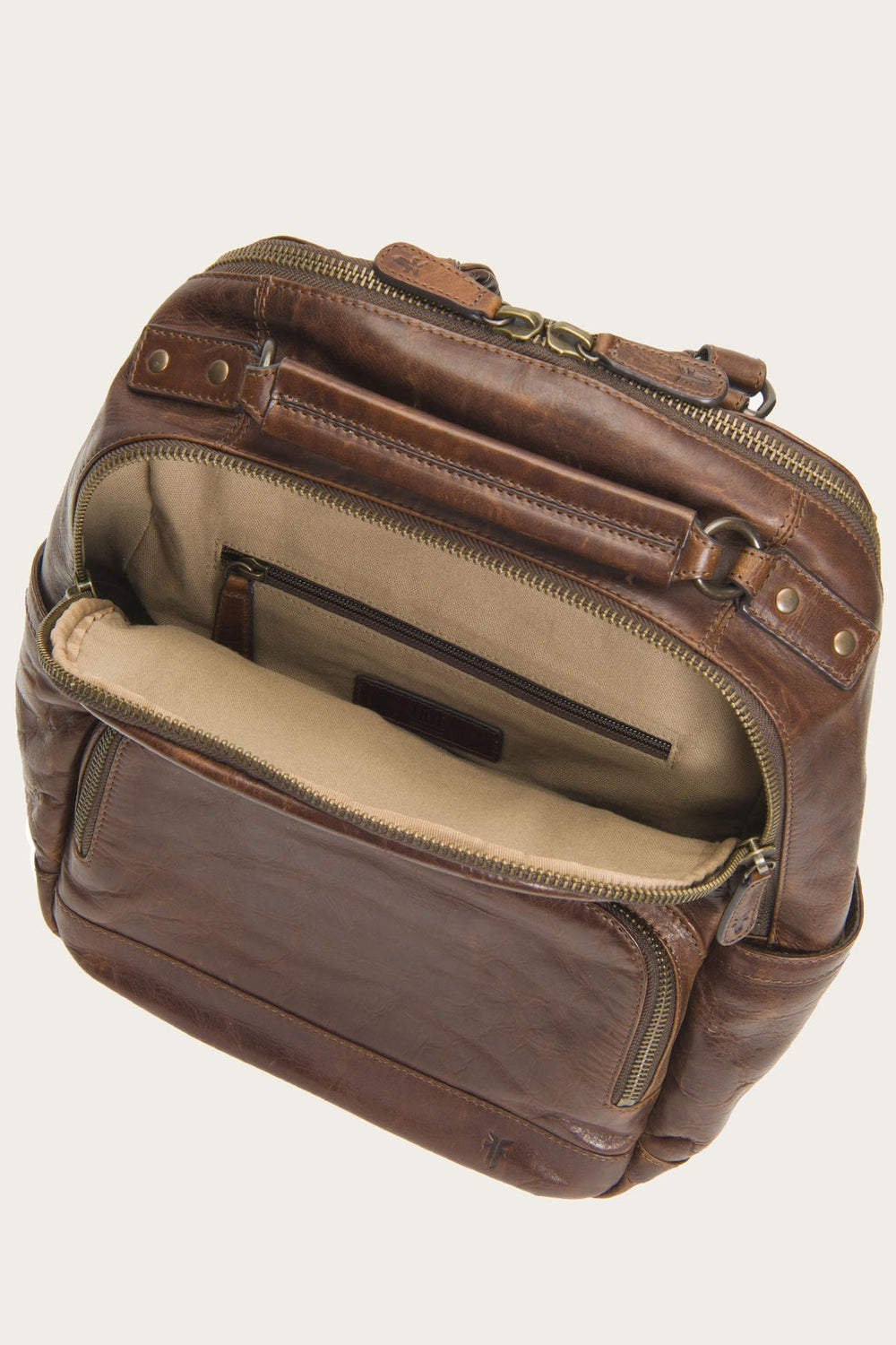 Logan Dark Brown Backpack - Dark Brown