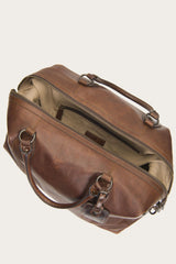 Logan Dark Brown Overnight - Dark Brown