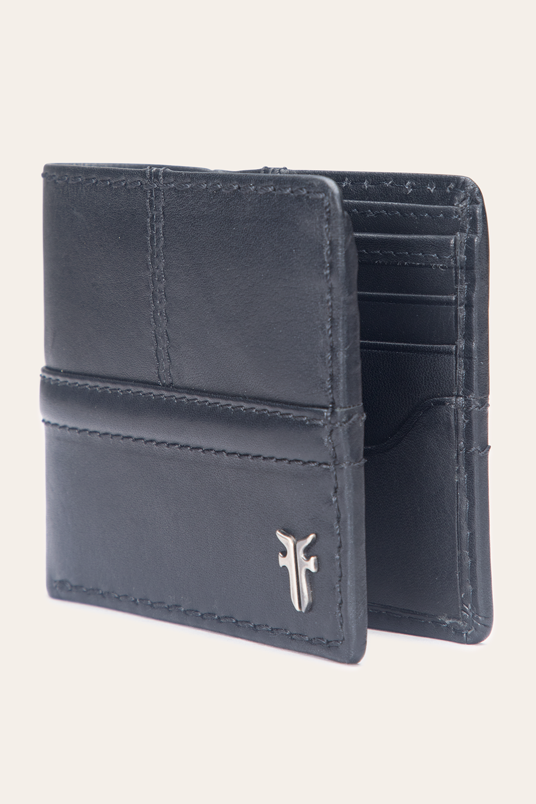 Nash Black Double Billfold - Black