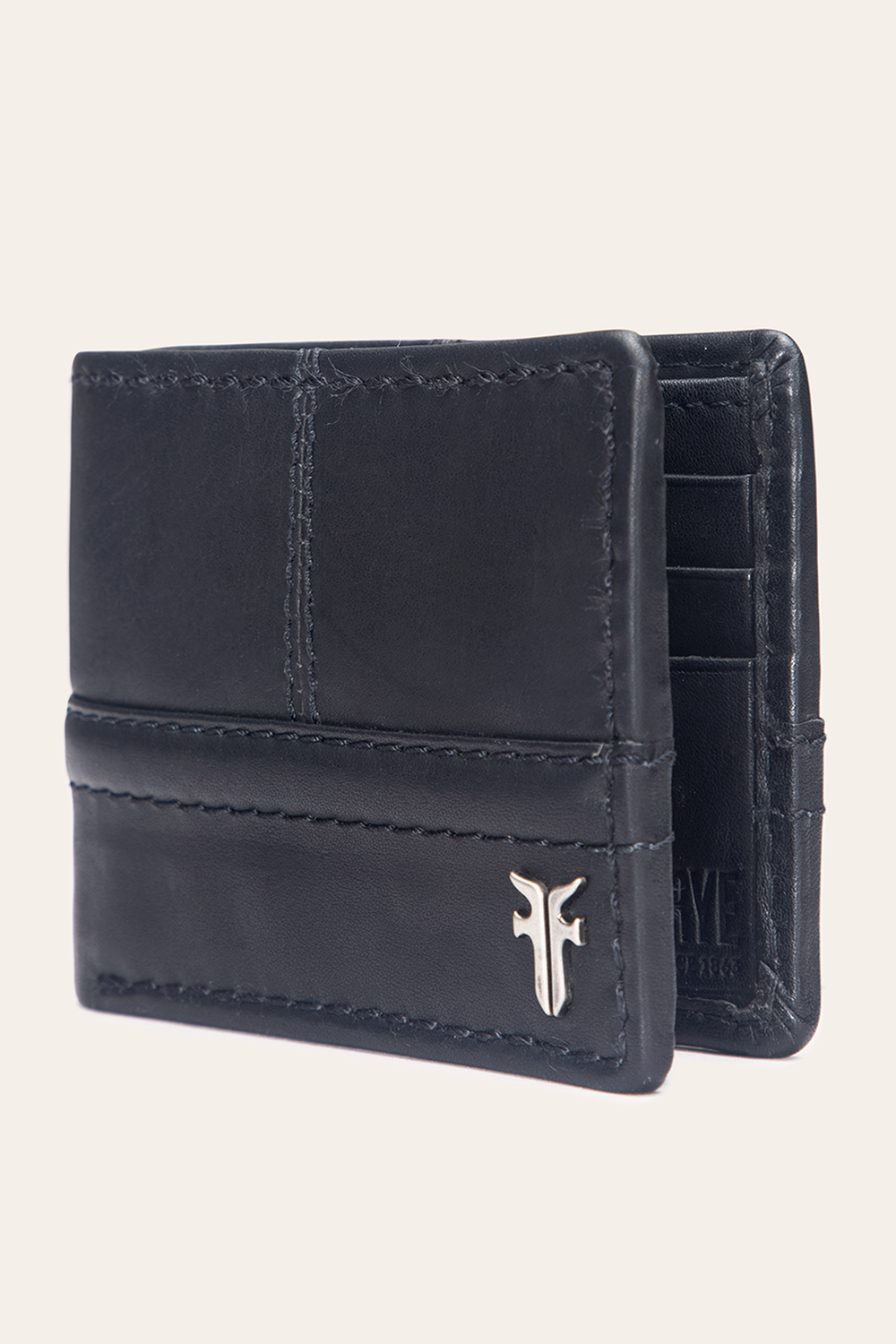 Nash Black Bifold With Foldout Cc - Black