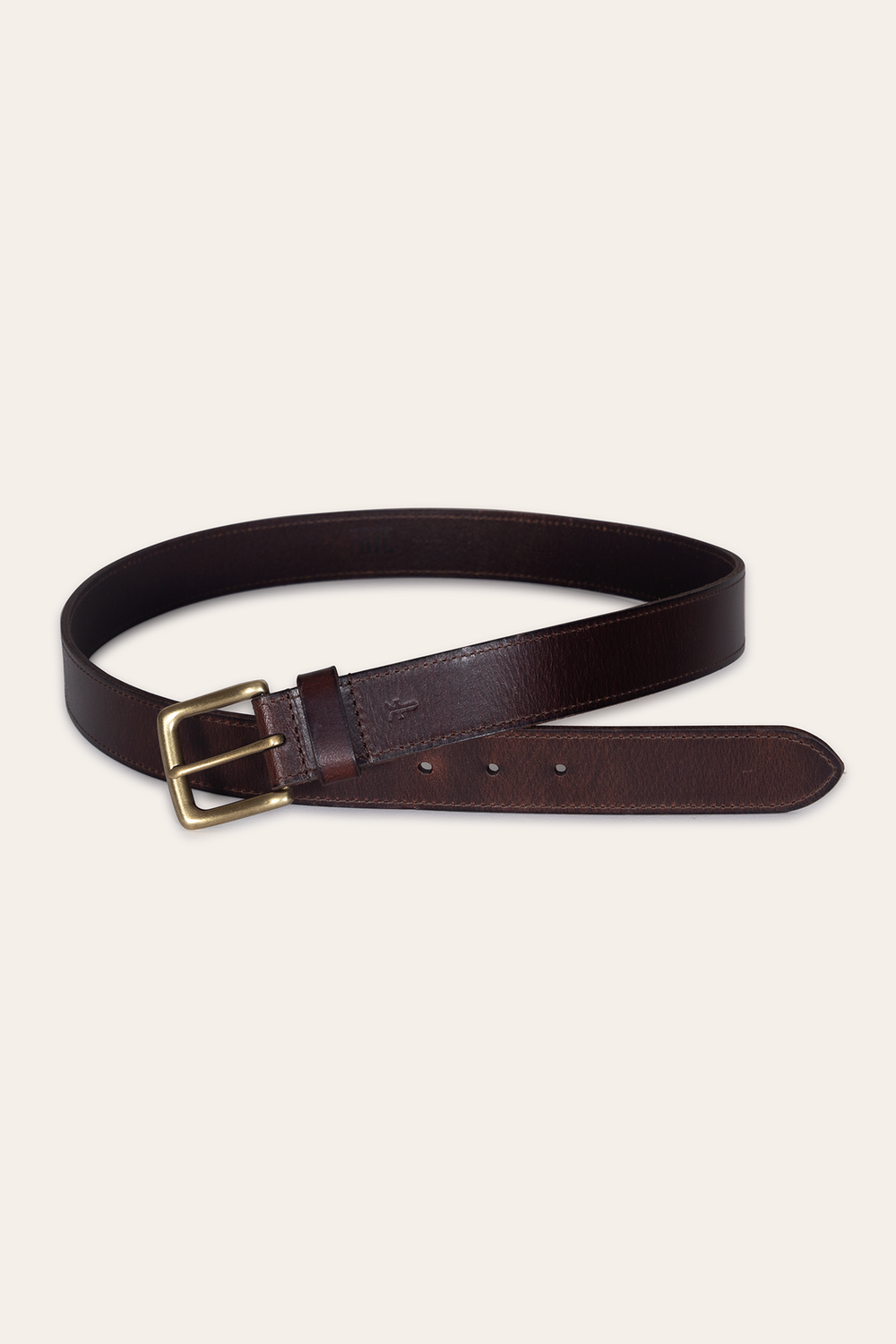 Men’s Brown 35mm Pull Up Leather Belt - Brown