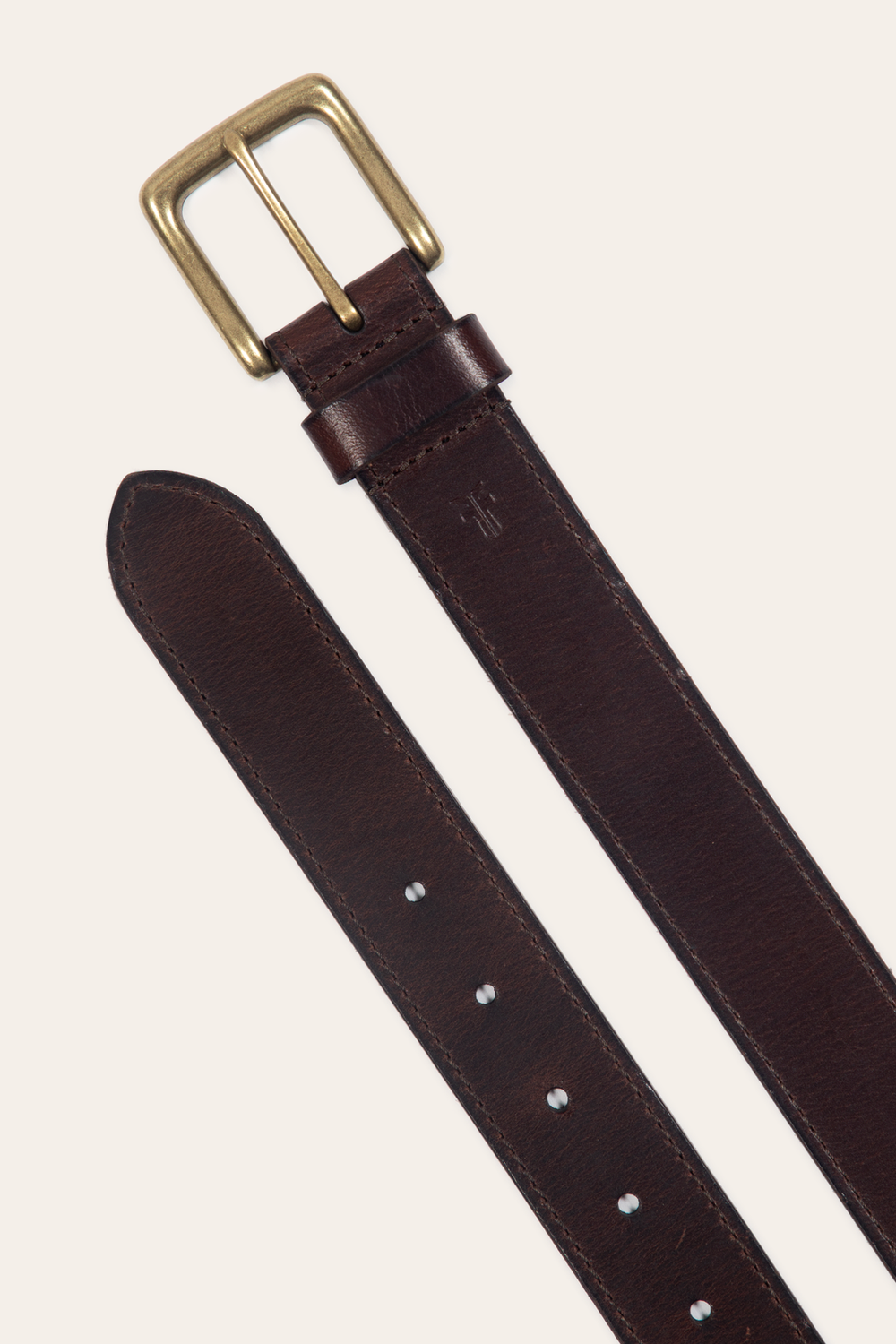 Men’s Brown 35mm Pull Up Leather Belt - Brown